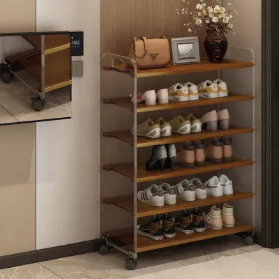 CHUJUN | Multi-level Slim Household Shoe Rack with Wheels