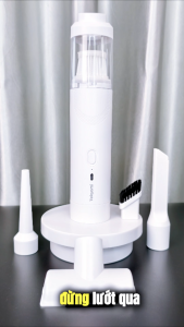 Máy Hút Bụi Cầm Tay Mini TEKYOMI EG-121 – Công Suất 120W Lực Hút 8000Pa Pin 4500mAh Đa Năng Cho Ô Tô & Gia Đình