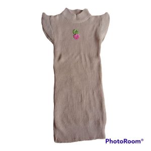 Dress bunga rajut 1-3tahun