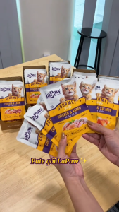 Combo 10 Pate Cho Mèo LaPaw 70g | Pate Thạch Thịt Tươi Giàu Protein Vitamin Dễ Tiêu Hóa