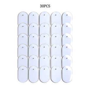 YINHANG | 10Pcs Cervical Vertebra Machine Electronic Physiotherapy Massage Low Frequency Electrode Pads Digital TENS 4*6.5cm