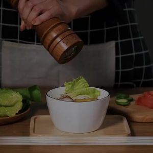 Electric Automatic Mill Spice Salt and Pepper Grinder Gravity LED Light Adjustable Coarseness Kitchen Steak Tool Sets