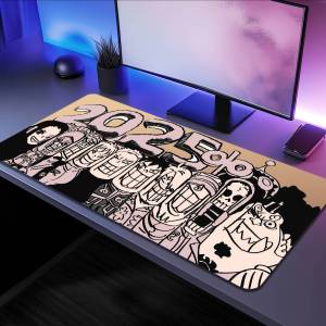 Bandai | One Piece Wano Country All Characters Anime Gaming Mouse Pad Non-Slip & Stain Resistant Extended Desk Mat