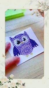 TRANH ĐÍNH ĐÁ KÍCH THƯỚC 15*15CM COMBO KÈM KHUNG VÀ ĐỦ BỘ DỤNG CỤ 5 MÓN