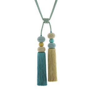 Decorative Ball Curtain Tie Double Head Tassel Pendant Curtain Rope Accessories American Country Style Home Textile
