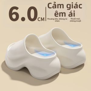 BUYANGSI | Dép Nữ Mùa Hè Đế Dày Tăng Chiều Cao Hỗ Trợ Cung Chân Thoải Mái Dễ Dàng Di Chuyển