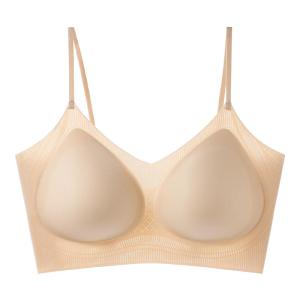 MiiOW | เสื้อชั้นในแบบไร้โครงบางสำหรับผู้หญิงในช่วงฤดูร้อน สายเดี่ยวบาง หลังสวย ระบายอากาศได้ดี เสื้อชั้นในแบบเกาะอก MiiOW Cat Lady