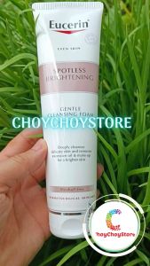 Sữa Rửa Mặt Eucerin Spotless Brightening Cleansing Foam 50g & 150g Làm Sạch và Hỗ Trợ Sáng Da (Tem DKSH)