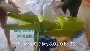 Máy tách hạt ngô năng suất cao 1 giờ tách được 700kg