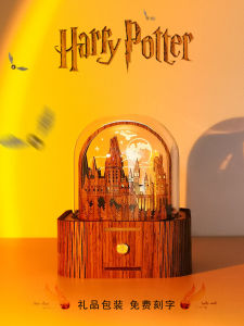 Harry Potter Crystal Ball Music Box Eight-Note Musical Lamp Girls Birthday Gift Boys Friends Decorations Creative Gifts