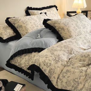 Fleece Thicker Corduroy Bedding 4-Piece Set