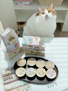 NICE FO.D CAT MAIN FOOD CANNED MIXED FOOD WET FOOD NUTRITION SNACKS MOUSSE CHICKEN DUCK(50G)奈夫猫咪主食罐拌粮湿粮零食湿粮营养慕斯鸡肉鸭肉