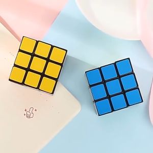 RUBIK 3x3 Cube (Kubus / Kotak Puzzle Rubik) Mainan Edukasi Asah Kreatifitas Otak Anak