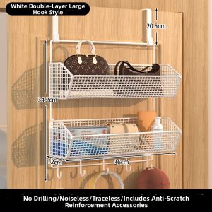 Wall-Mounted Multifunctional Storage Rack