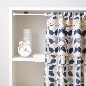 Punch-free adjustable telescopic rod shower curtain rod clothes rod shower rod curtain rod