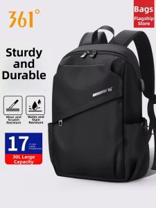 361° | Mens College Commute Backpack Laptop Book Large Capacity
