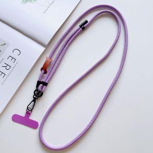 Universal Adjustable Phone Lanyard Crossbody Necklace Strap Phone Case Long Hanging Rope with Clip Anti-Lost Durable and Sturdy