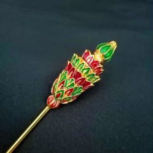 ปิ่นปักผม เครื่องประดับผมลงยา ปิ่นล้านนา ปิ่นลายดอกไม้ ปิ่นเจ้านาง ปิ่นราคาส่ง ปิ่นล้างเครื่องประดับชูฟ มาตรฐาน 5052