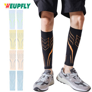 1 Pair Calf Compression Sleeves for Men And Women Football Leg Sleeve Footless Compression Sock for Running Athlete