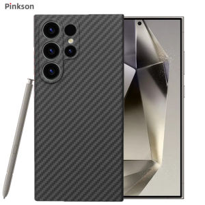 pinkson | Ốp Lưng Sợi Kevlar Mỏng Bền Cho Galaxy S24 Ultra