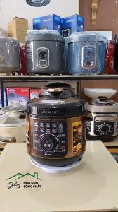 Nồi Áp Suất Điện JINHUI 6L – Công Suất 1000W – Đa Chức Năng – An Toàn – Tiện Lợi - Bảo Hành 12 Tháng