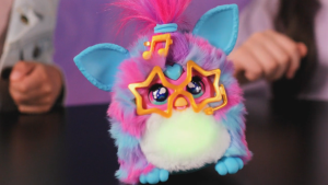 Furby Vibes Blue Razz Interactive Electronic Plush Toy for Girls & Boys 6+ G2383UU00