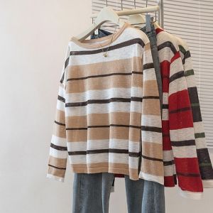 AIYITI | Striped Lightweight and Breathable Sun-protective T-shirt