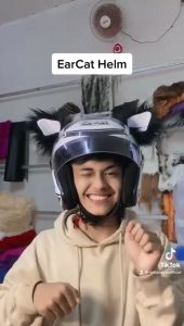 Kuping Helm Bulu: Desain Helm Unik & Perlengkapan Helm Motor