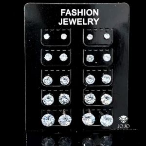 Bông tai inox các kích cỡ 3-7ly JOJO