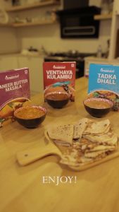 Garlic Curry Instant Ready to Eat Curry ANNALAKSHMI VEGETARIAN