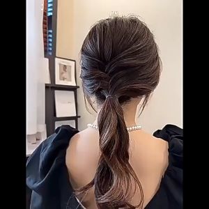 Ikat Rambut Spiral Kotak Love Cantik Ikat Rambut Fashion Anak Dan Dewasa