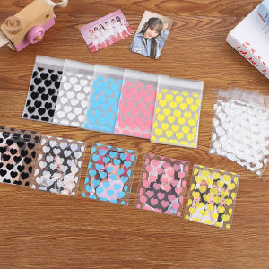 50 pcs Plastik OPP Seal Lem Roti Snack Pie Souvenir - Kemasan Makanan Ringan Permen & Kue Bakery