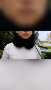 Đai Gối Hơi Hỗ Trợ Giảm Đau Vai Cổ Gáy Kéo Giãn Đốt Sống Cổ Trị Liệu