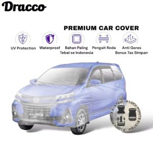 cover sarung mobil avanza xenia transparan tebal waterproof DRACCO aksesoris avanza xenia