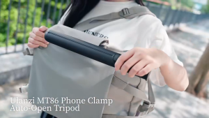 Ulanzi MT86 148cm Auto Open Bluetooth Remote Phone Holder Clamp Tripod Selfie Stick for Mobile Smartphone