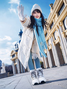 New Winter Snow Boots Womens Harbin -40 Degrees Large Cotton Boots Fashion Waterproof Anti-slip Warm Fleece Lined Ski Boots