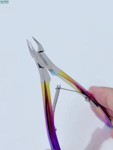 MR.GREEN Gorgeous Colorful Cuticle Nippers Cuticle Clippers Nail Manicure Scissor Trimmer Dead Skin Remover Stainless Stee Tool