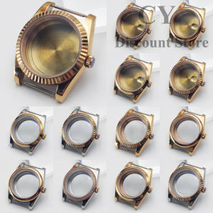 NH35 Rose Gold Watch Case 36mm39mm Stainless Steel Sapphire Glass for NH35 NH36 ETA2824 2836 PT5000 Miyota82 DG3804 Movement