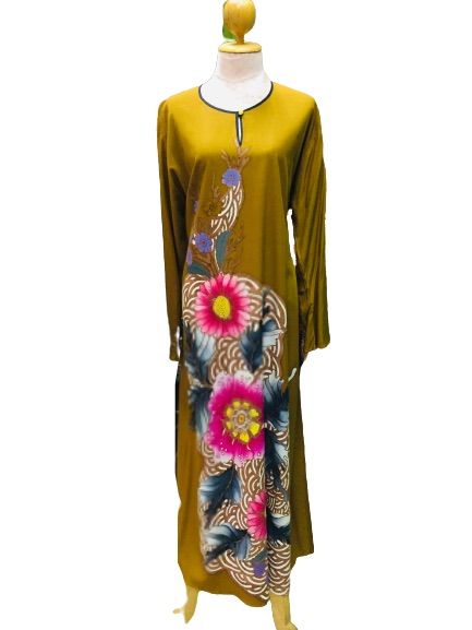 Kaftan batik lukis kelantan