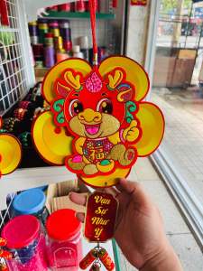 Liễn treo May Mắn trang trí ngày lễ ngày Tết