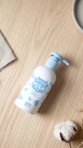 Laikou(LAIKOU) | LAIKOU Milk Body Lotion 200g Deep Hydrating Smoothing Nourishing Shea Butter Daily Body Moisturizer