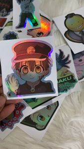 Stiker Hologram Houkago Shounen1 ukuran 7 cm