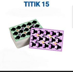 MAINAN GOSOKAN TENGKORAK TITIK 15 ISI 500 KUPON