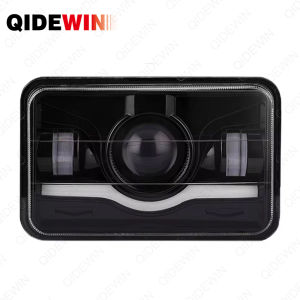 7X6 5X7 LED Headlight Arrow White DRL Amber Turn Signal For Jeep Wrangler YJ Cherokee XJ Trucks H4 LED Square Headlights
