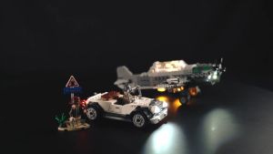 [PRE-ORDER] Light Kit 77012 Indiana Jones Fighter Plane Chase (Only LED Light kit No blocks Model)