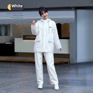 Waterproof Motorcycle Raincoat and Pants Set for Women