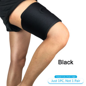 1 PCS Sports Thigh Support Leg Brace Adjustable Compression Thigh Sleeve for Sore Hamstring Groin & Quad Support Women and Men
