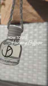 G2G | CK Aromatherapy on the Go Hanging Diffuser Premium Essential Oil for Car Office & Home 10ml