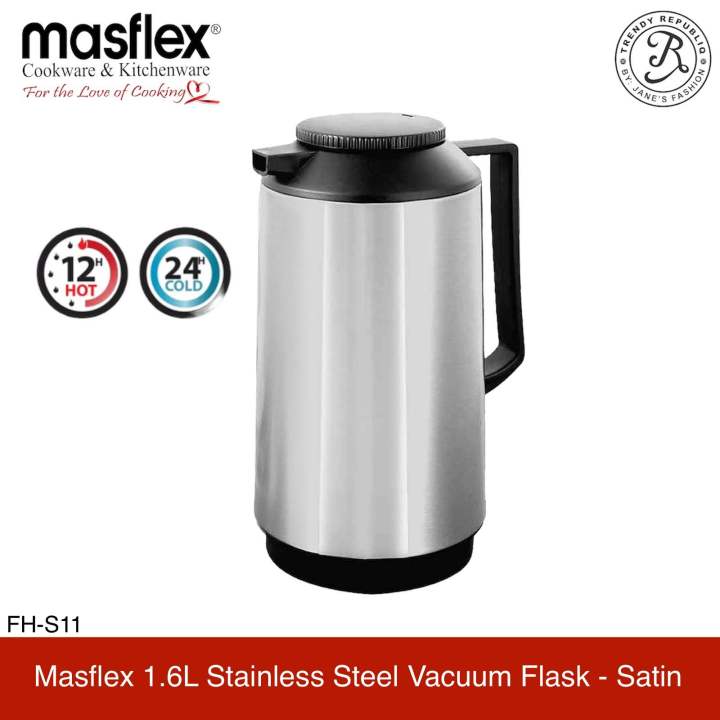 Masflex Liters Stainless Steel Vacuum Flask Satin FH-S11 High