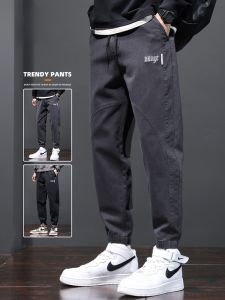 ROMON | Loose Fit Casual Sports Pants For Men Romon Brand Autumn Winter New Style Trendy Workwear Trousers Youthful Vitality Style